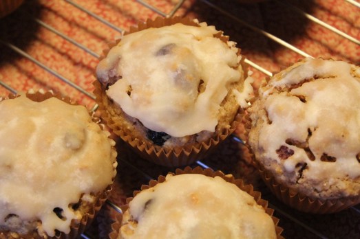 Muffins with Glaze