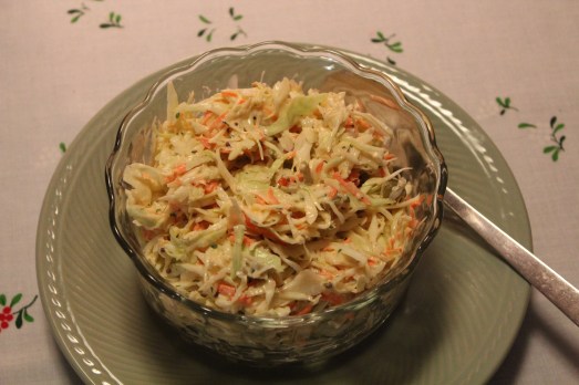 Creamy, Garlicy Cole Slaw