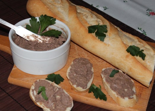 Chicken Liver Pate with Crostini