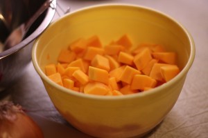 Cubed squash