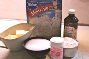 Just a few ingredients needed.