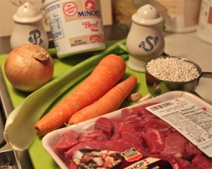 Assemble and prep the meat and vegetables in advance.