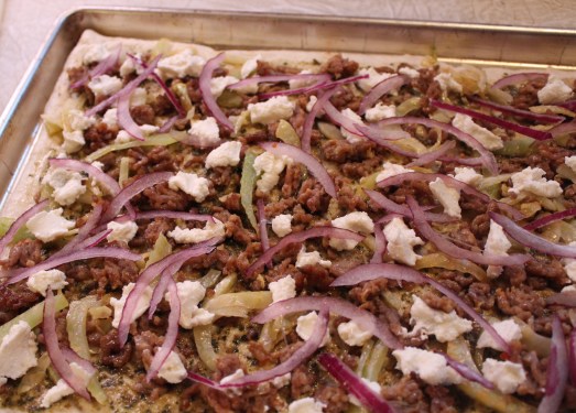 Layer on all the ingredients.