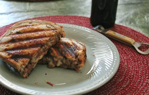 Don't let the remainder of that beer go to waste, enjoy it with your sandwich.