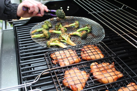 This is Mr.D. doing his "grill" thing.