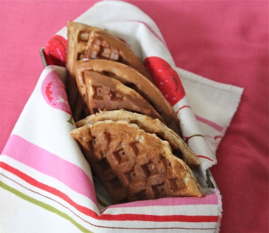 Banana Bread Waffles