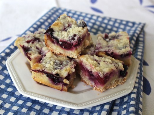 Blackberry Pie Bars.