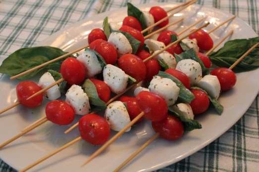 Caprese Salad Kebabs 