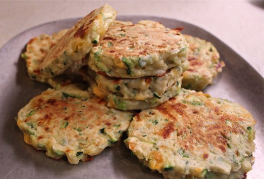 Zucchini-Cheese Pancakes