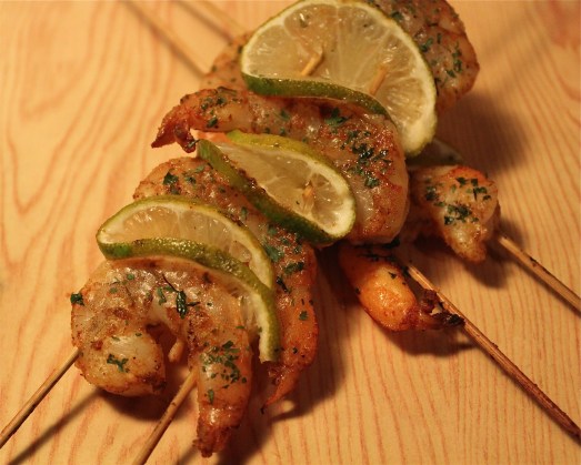 Grilled Cilantro-Lime Shrimp 
