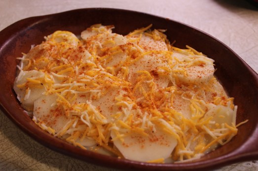 Just out of the oven, nicely browned and crusty.