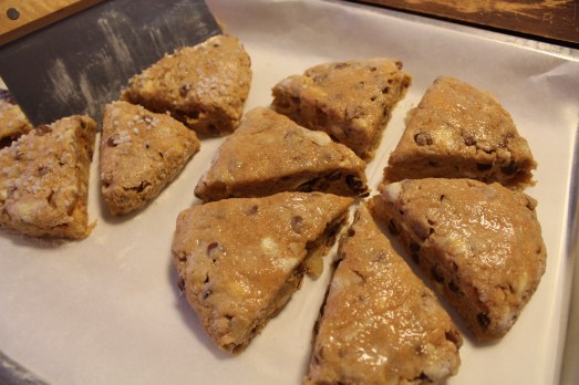 Cut each circle into 6 wedges.