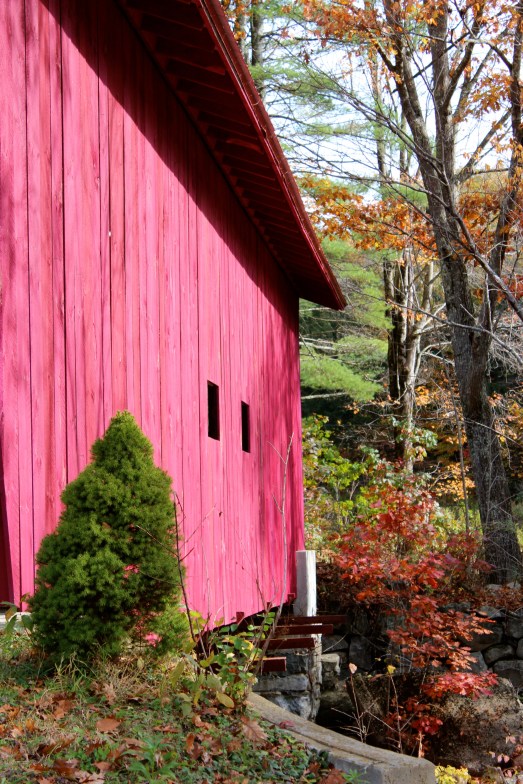 Side view of the bridge.