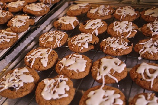 A little frosting drizzled on top fancies them up.