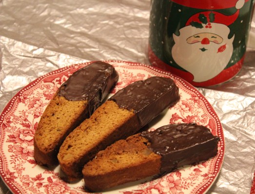 Gingerbread Biscotti