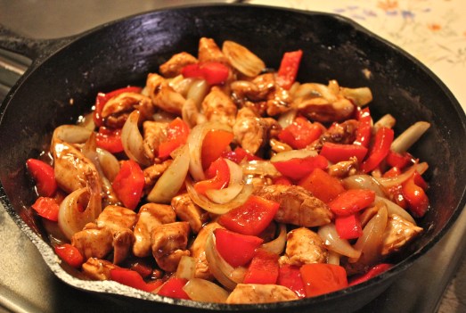 Everything mixed together.