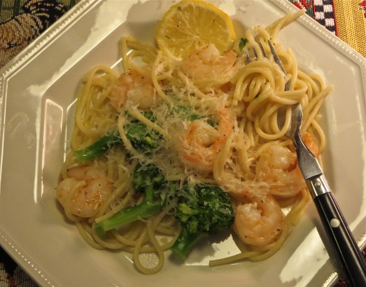 Shrimp and Broccoli Scampi