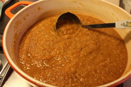 Puree the mixture for a thick, wonderfully flavorful soup.