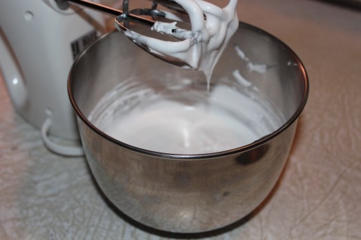 Thick coconut milk whips up like cream.