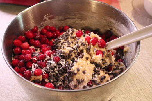 Thick batter.   Nice colors.