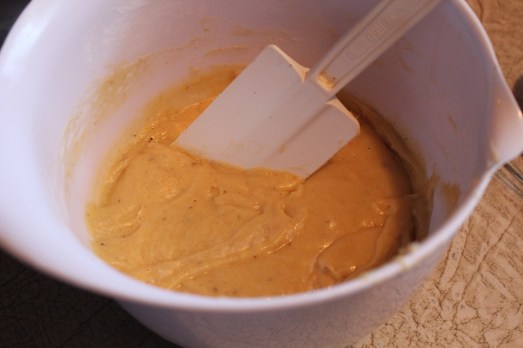 Batter will be thick.