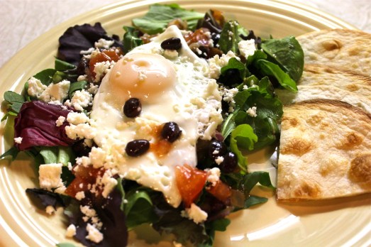 All the flavors and textures meld together to make a very pleasant meal.