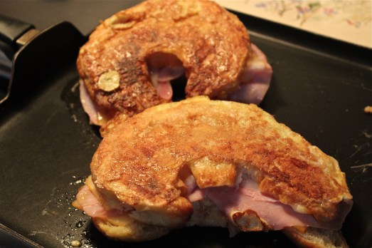 Second side getting browned.