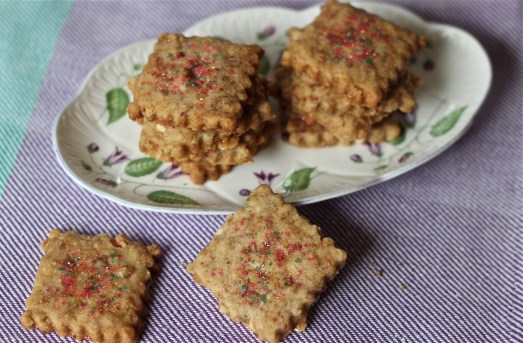 Toffee Almond Shortbread