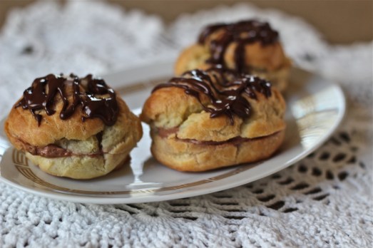 Nutella Cream Puffs
