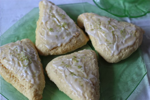 Coconut Lime Scones