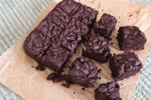 Cut into squares to serve.