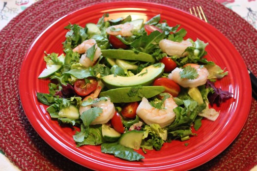 Shrimp and Avocado Chopped Salad
