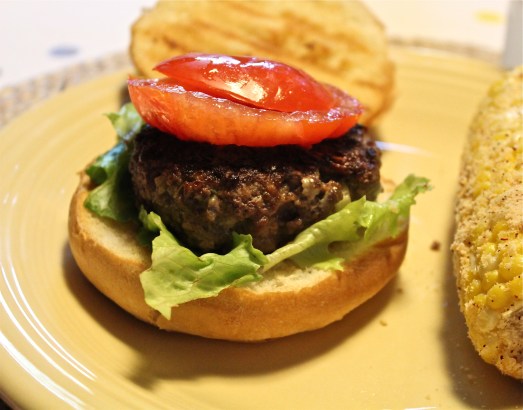 Blue Cheese Burgers.