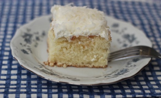 Coconut Cream Poke Cake