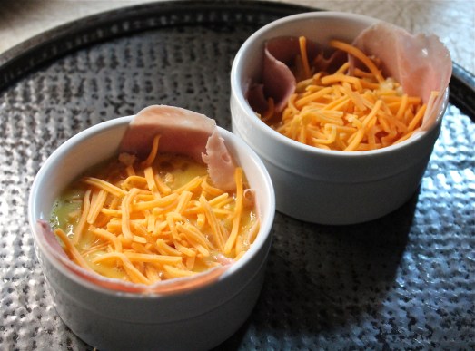 Sprinkle cheese on top,