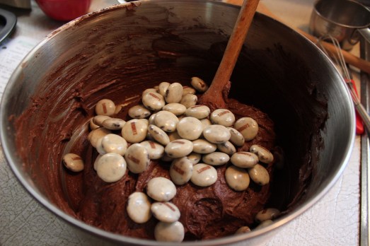 Stir in all the extra goodies.