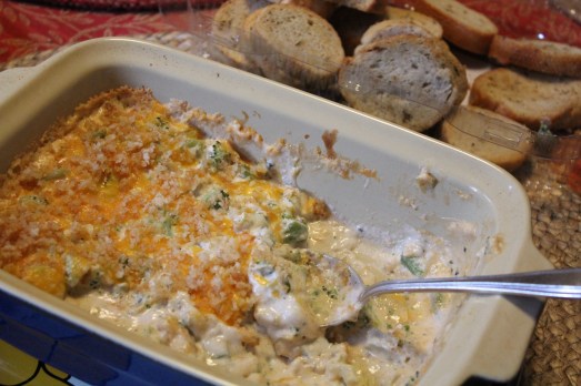 Baked Broccoli Parmesan Dip