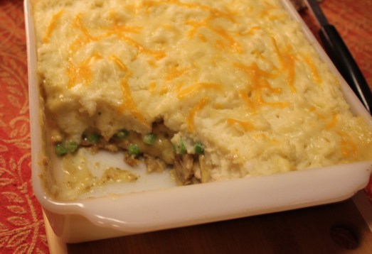 Leftover Turkey Dinner Baked Dish