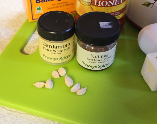 The best flavor comes when you grind the cardamom fresh.