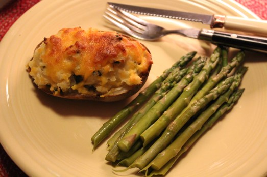 A light meal to cap off a week of eating too many rich foods.