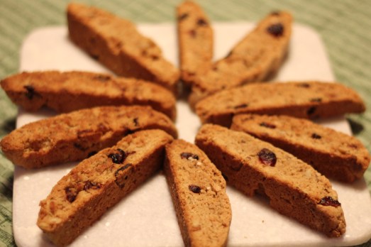 The winners….biscotti!